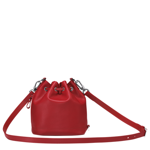 Bucket bag S Le Foulonné Red (10061021545) | Longchamp US Bucket bag S Le Foulonné Red (10061021545) | Longchamp US