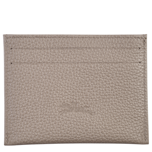 Le Foulonné Cardholder , Turtledove - Leather - View 2 of 3