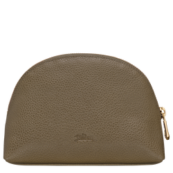 Le Foulonn&eacute; Pouch , Caper - Leather