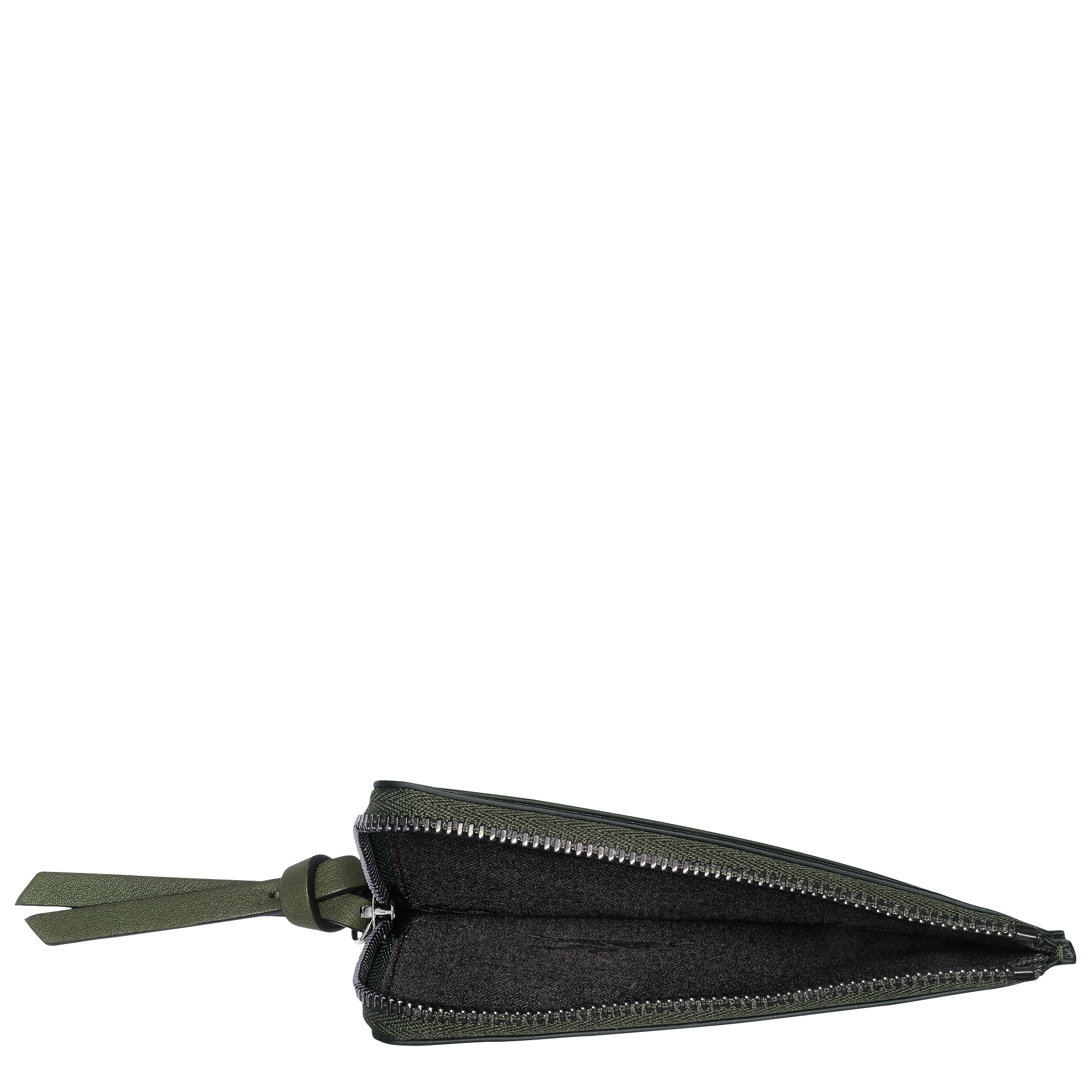 Longchamp 3D Card holder Khaki Leather Longchamp US