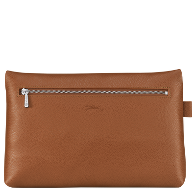 Le Foulonné Toiletry case, Caramel