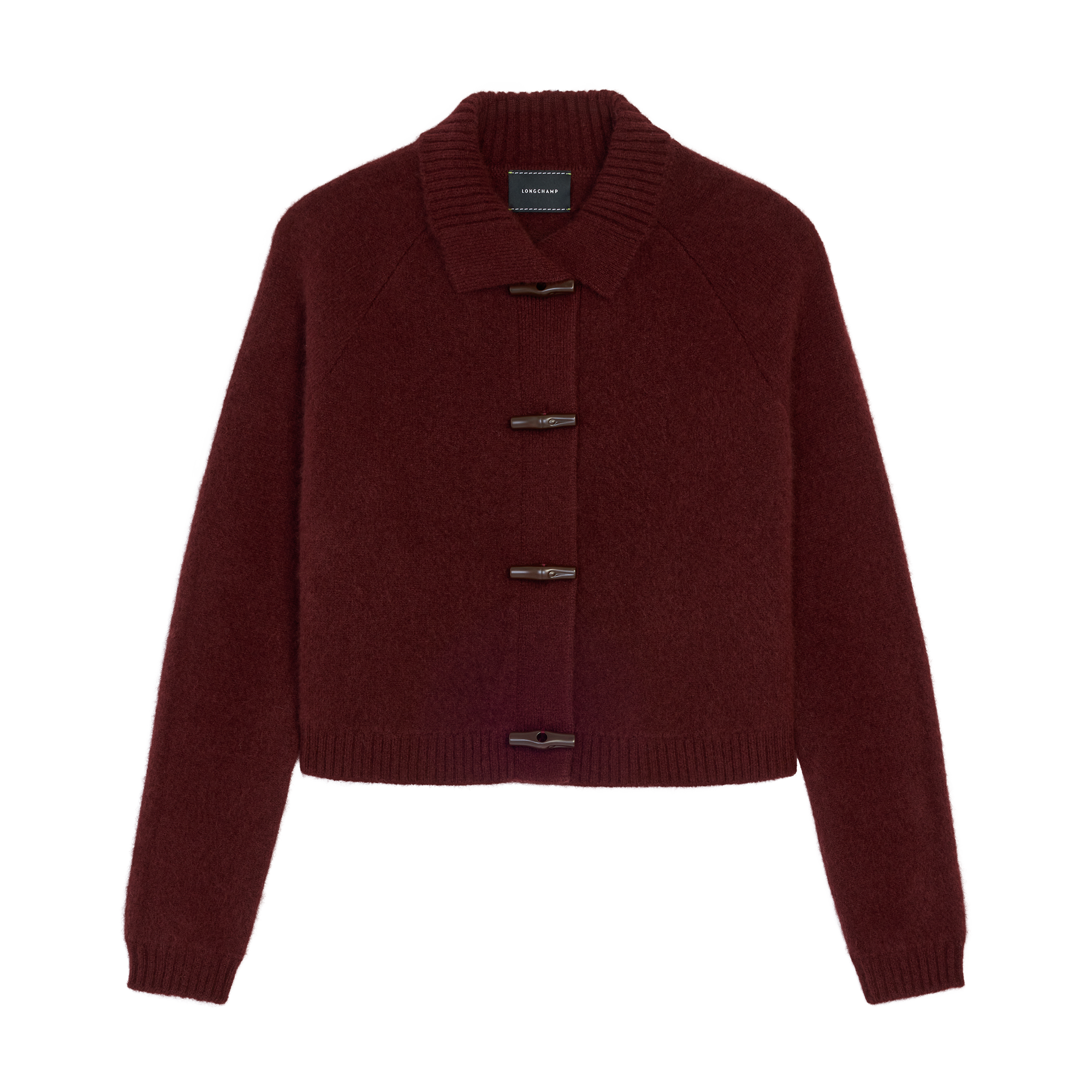 null Cardigan, Burgundy