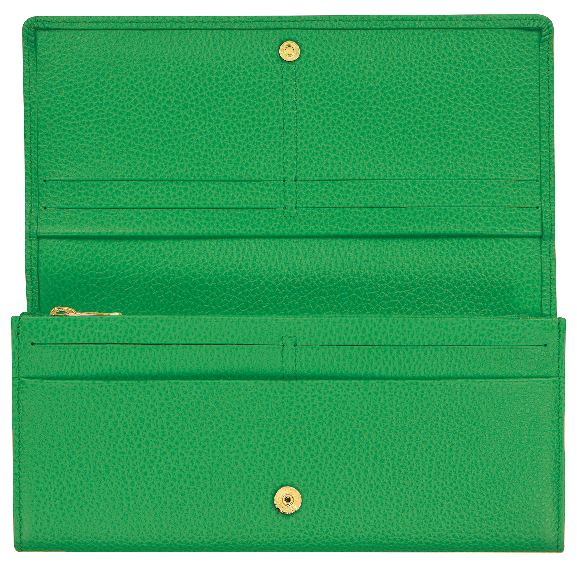 Le Foulonné 系列 長型錢包, 野草綠