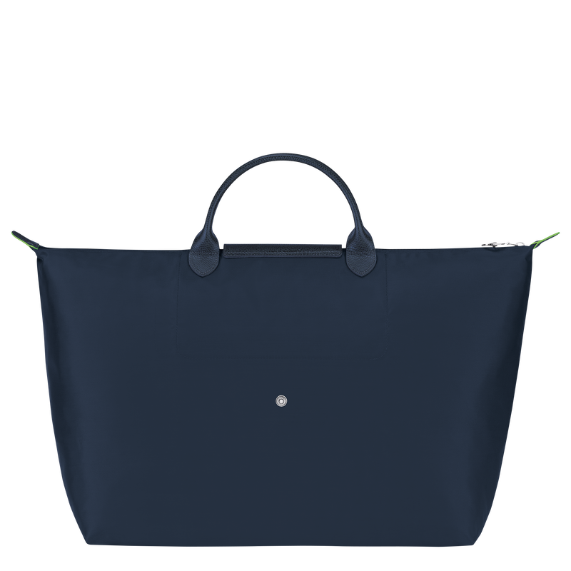 Le Pliage Green S Travel bag , Navy - Recycled canvas  - View 4 of 5