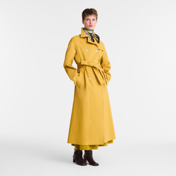 Trench coat , Nutmeg - Water-repellent technical canvas