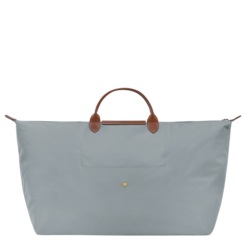 Le Pliage Original M Travel bag , Steel - Recycled canvas  - View 4 of 7