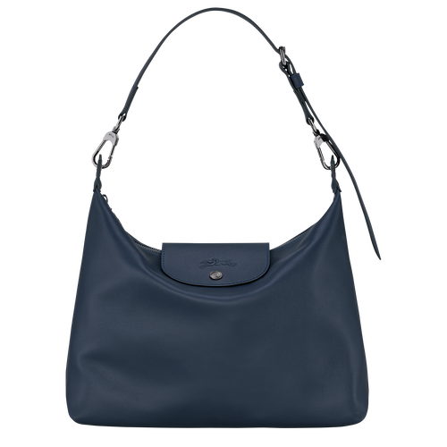 Le Pliage Xtra M Hobo bag , Navy - Leather - View 1 of 6