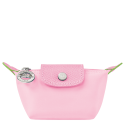 Le Pliage Green Coin purse , Pink - Recycled canvas