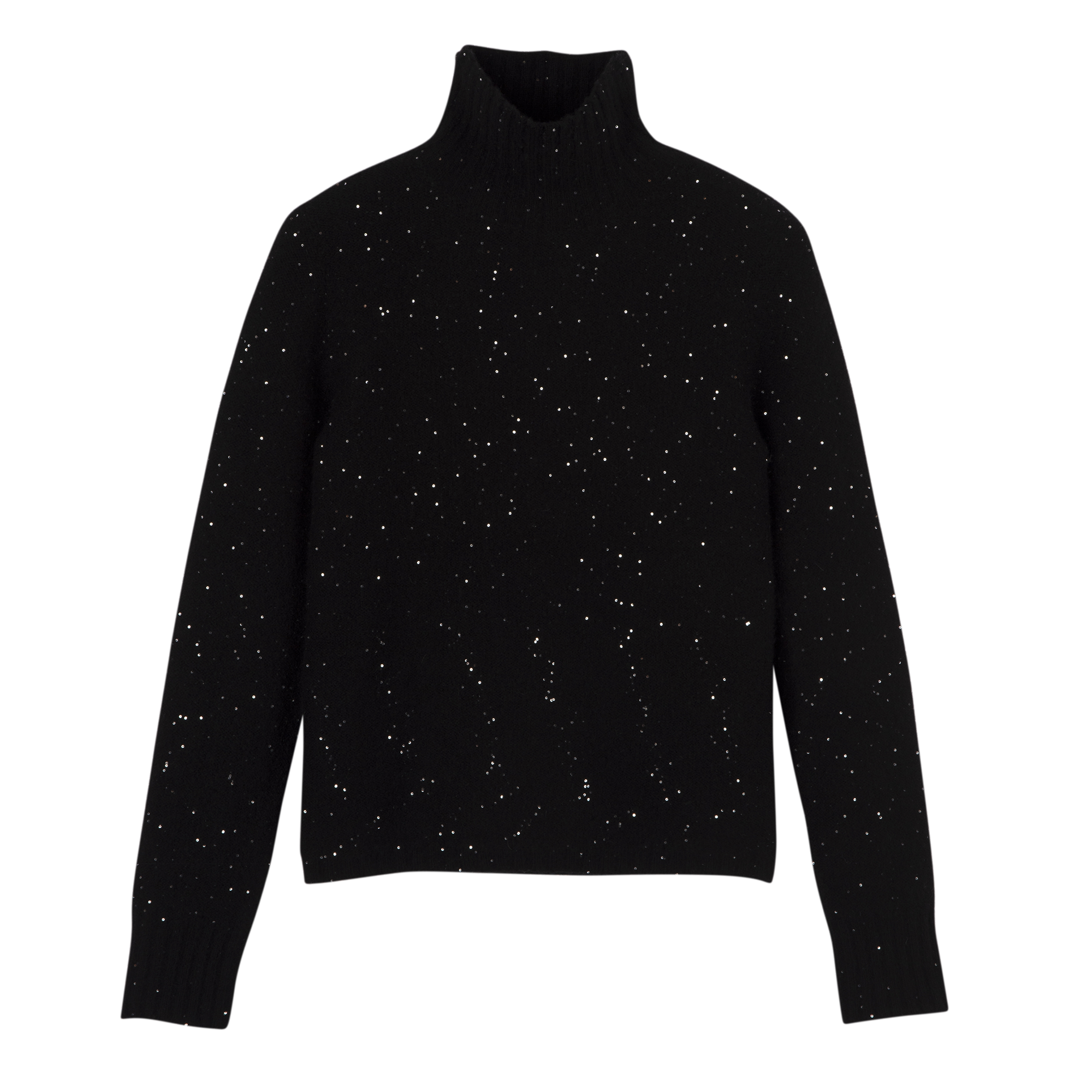 null Maglia a collo alto,  Nero