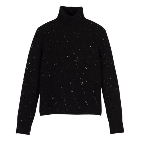 Pullover mit hohem Kragen