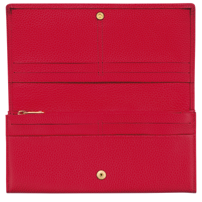 Le Foulonné Continental wallet , Love - Leather