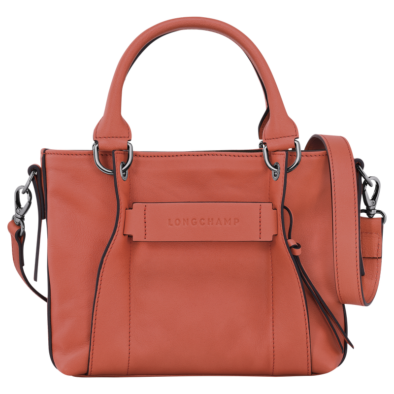 Handtasche S Longchamp 3D , Leder - Ockerbraun  - Ansicht 1 von 5