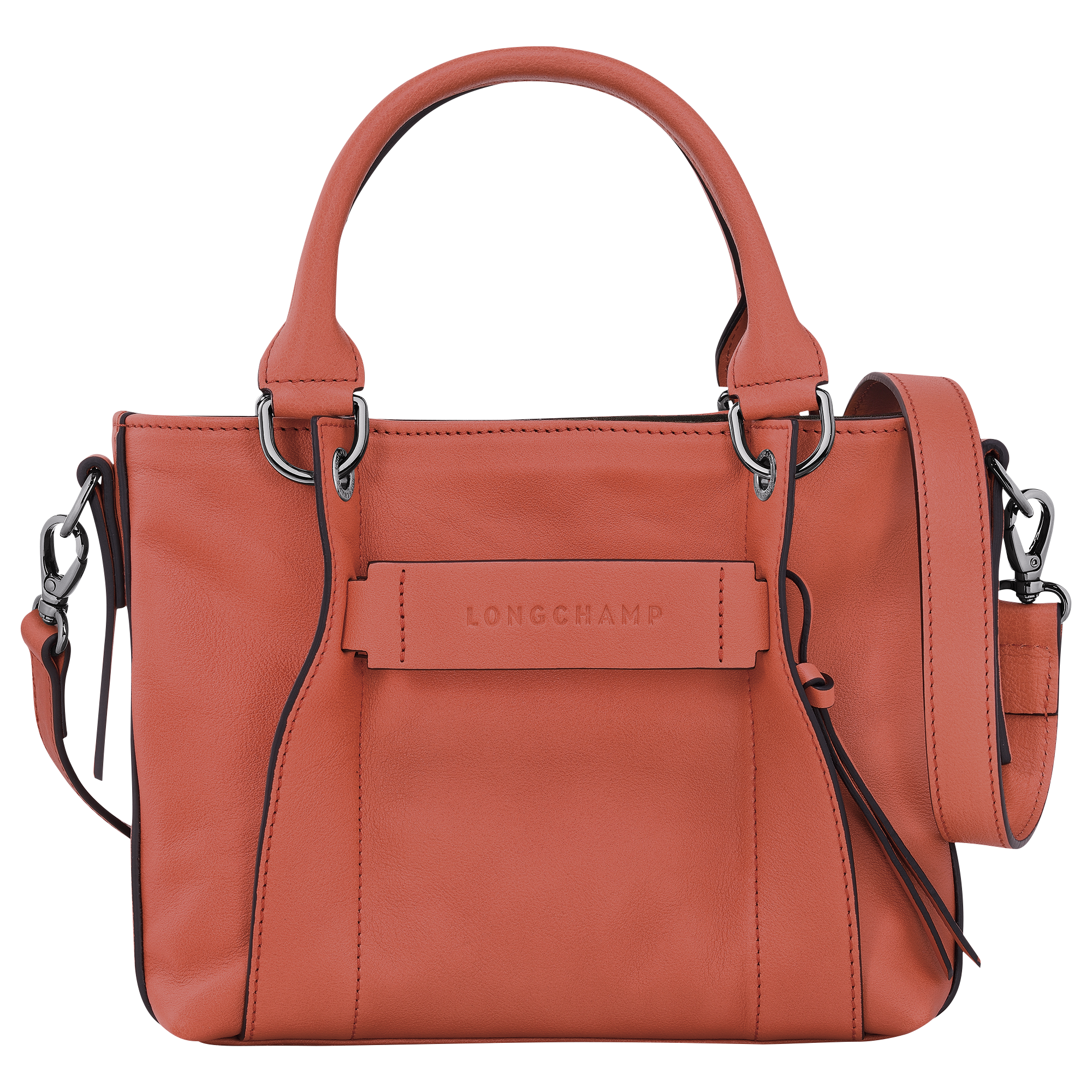 Longchamp 3D Handbag S, Sienna