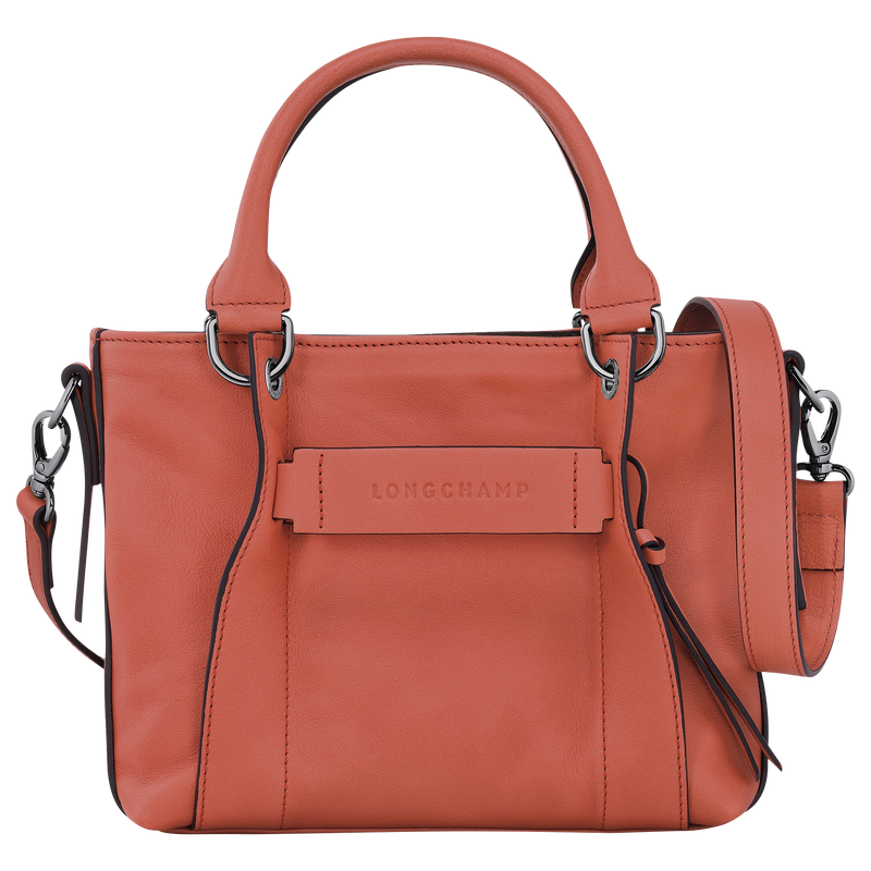Handtasche S Longchamp 3D , Leder - Ockerbraun  - Ansicht 1 von 5