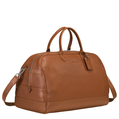 Le Foulonné Travel bag L, Caramel