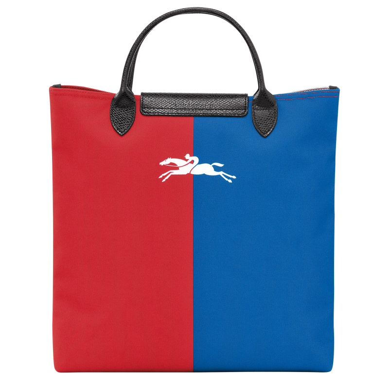 Longchamp x Robert Indiana Tas met handgreep aan de bovenkant L , Wit - Canvas  - Weergave 4 van  4