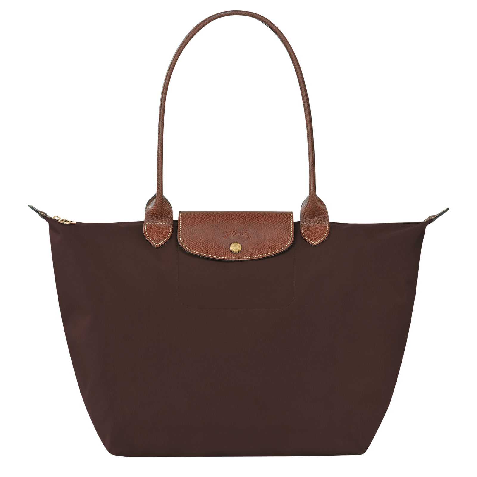 Le Pliage Original L Tote bag Ebony Recycled canvas (L1899089P81) Longchamp US
