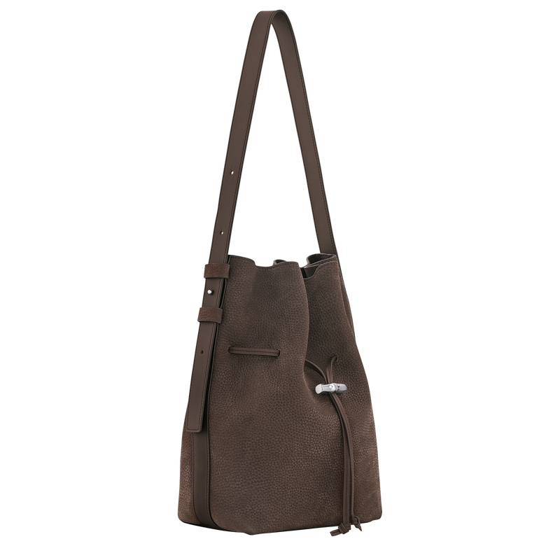 Le Roseau S Shoulder bag , Mocha - Leather  - View 2 of  4