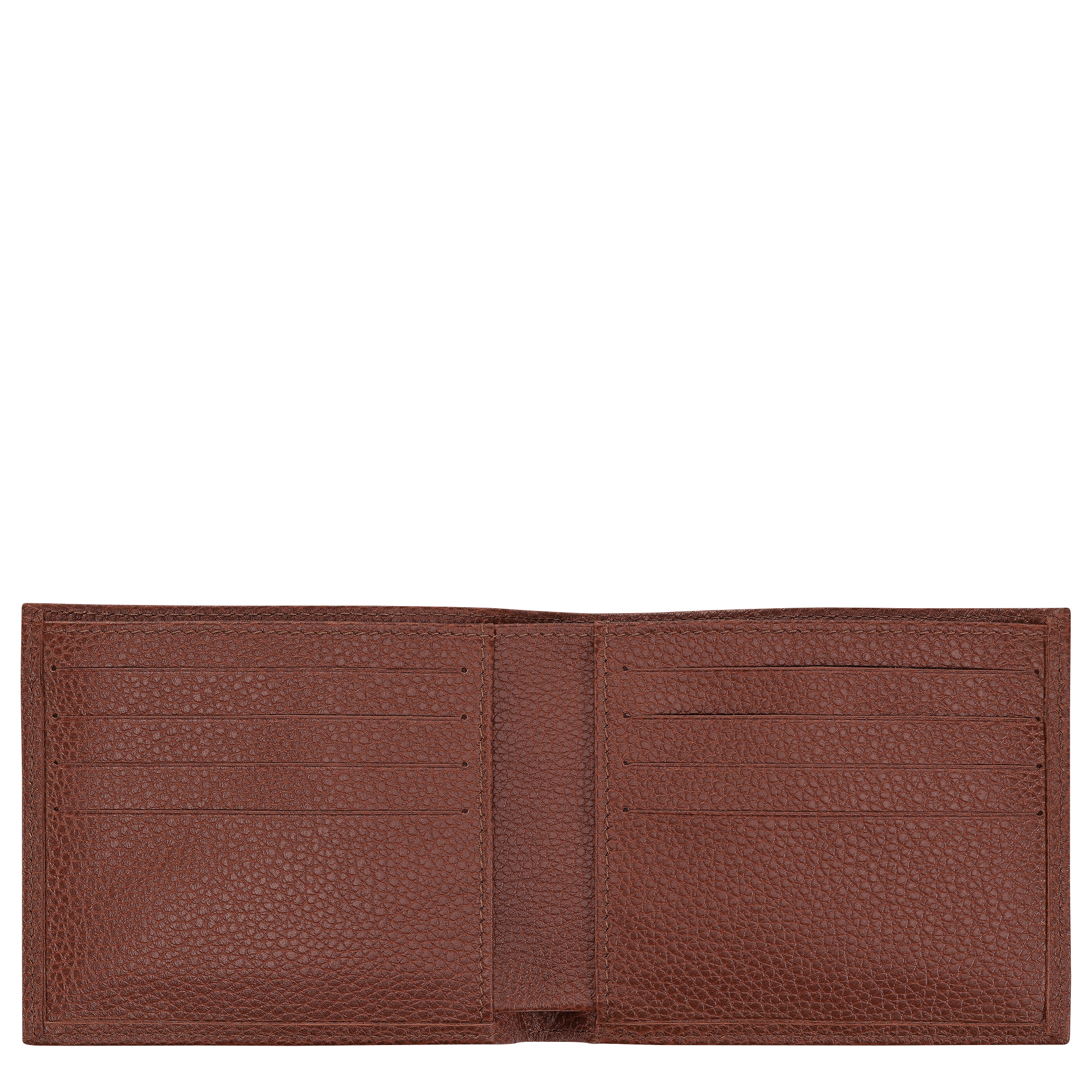 Le Foulonné Wallet Coffee - Leather | Longchamp US
