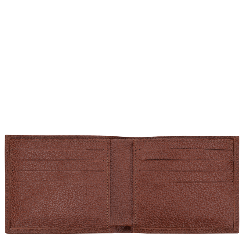 Le Foulonn&eacute; Wallet , Coffee - Leather  - View 3 of 3