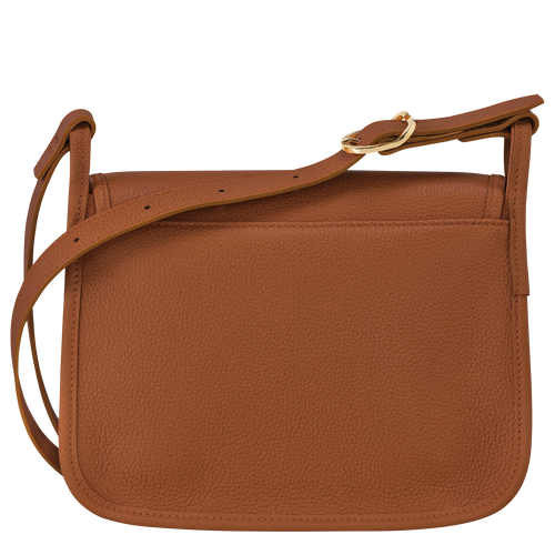 Le Foulonné M Crossbody bag , Caramel - Leather - View 4 of  5