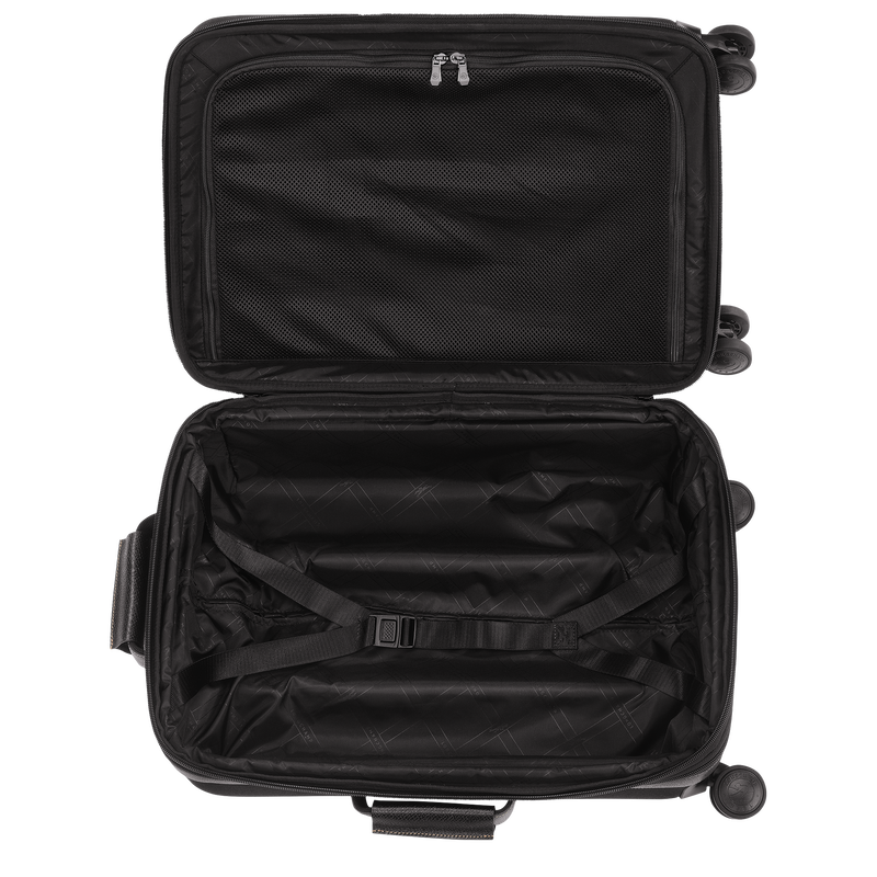 Boxford S Suitcase , Black - Recycled canvas  - View 4 of  4