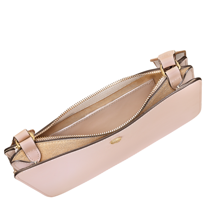 Crossbody-Tasche &Eacute;pure , Leder - Bl&uuml;tenrosa  - Ansicht 5 von 6