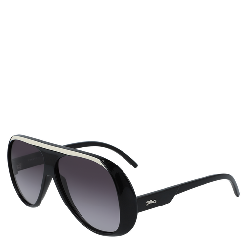 Sunglasses, Black/Ivory - View 2 of 2 Sunglasses, Black/Ivory, hi-res - View 2 of 2