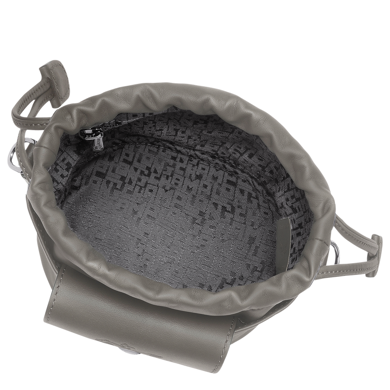 Le Pliage Xtra XS Bucket bag , Turtledove - Leather  - View 5 of  6