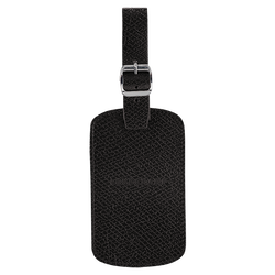 Boxford Luggage tag , Black - Leather