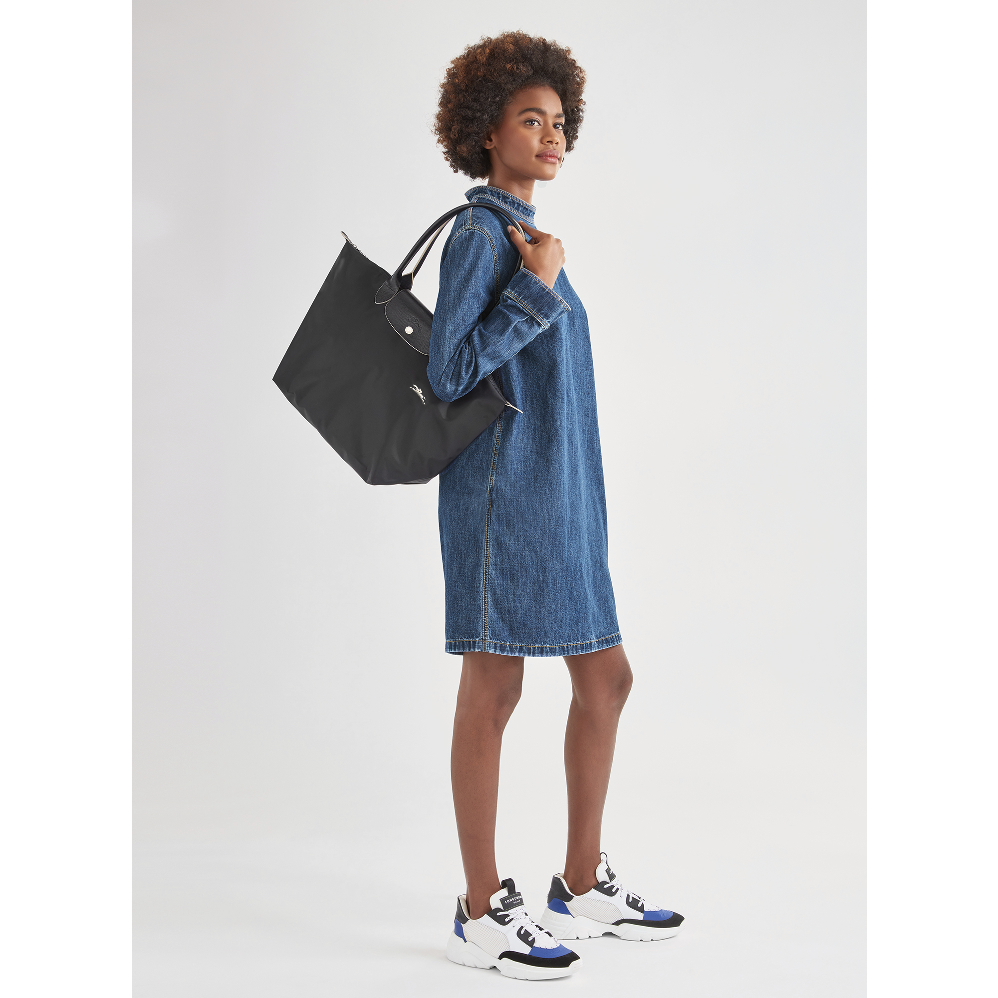 Large black longchamp tote Outlet