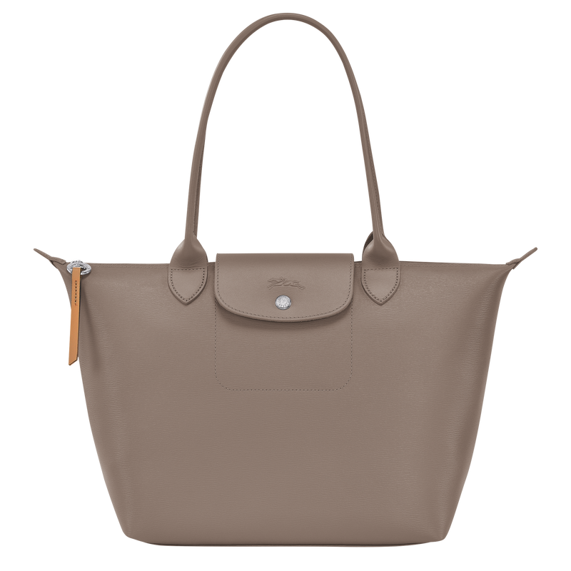 Le Pliage City M Tote bag Taupe - Canvas (L2605HYQ015)