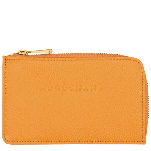 Le Foulonné Card holder , Apricot - Leather - View 1 of  4