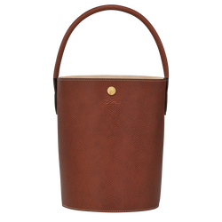 &Eacute;pure S Bucket bag , Brown - Leather