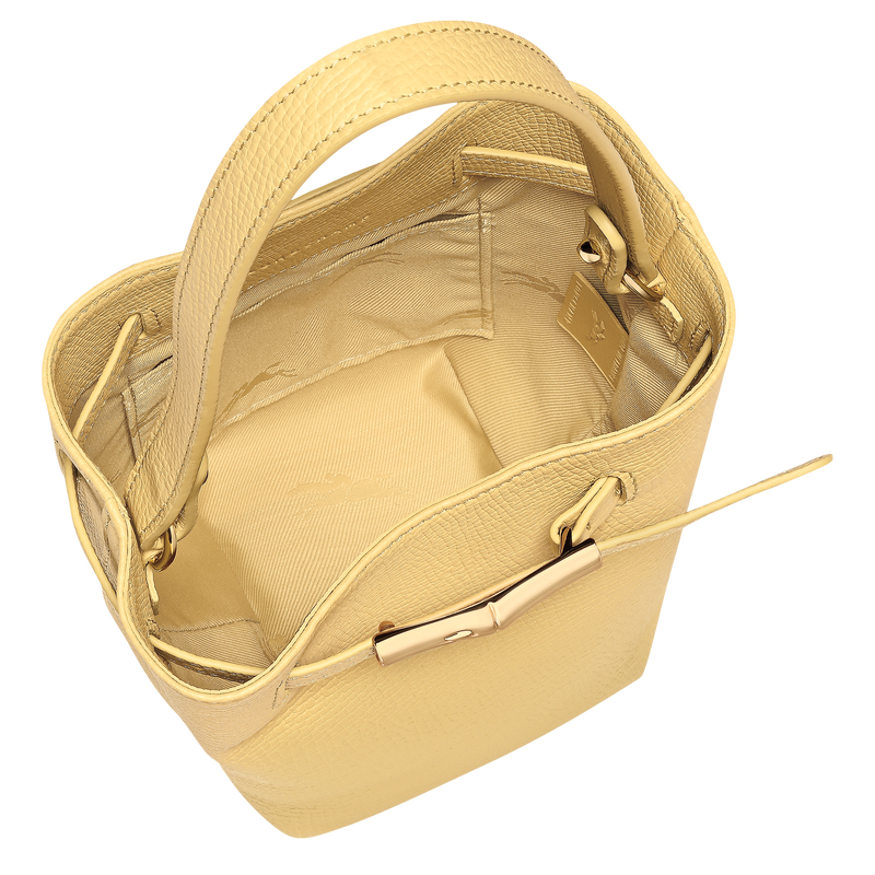 Le Smart XS Bucket bag , Hay - Leather  - View 4 of 5