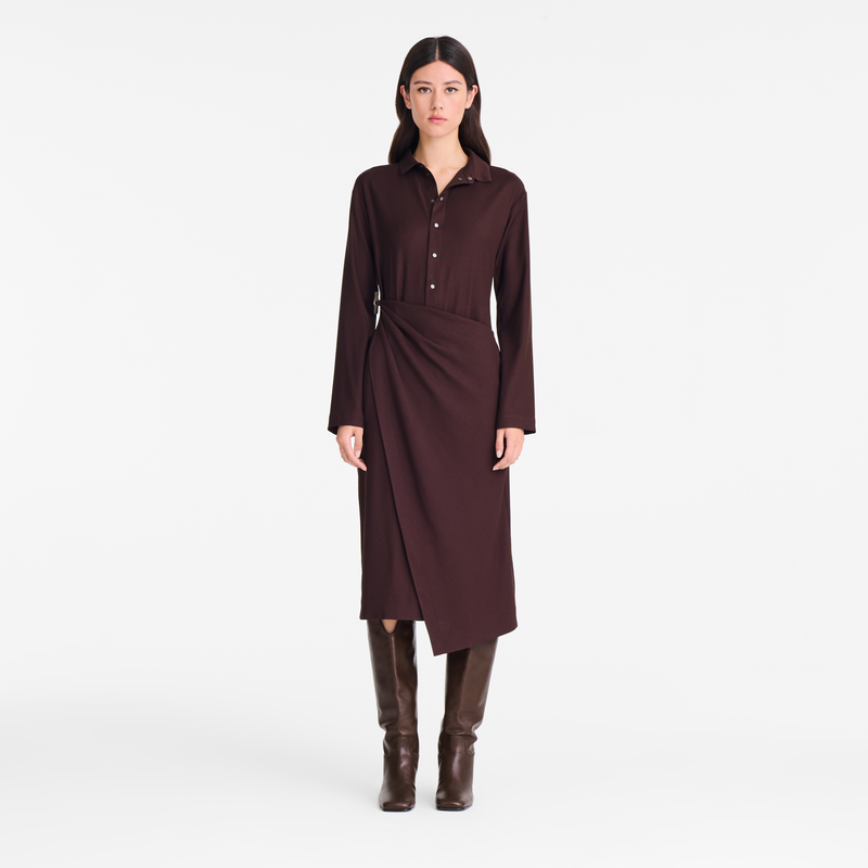 Dress , Burgundy - OTHER  - View 2 of  4