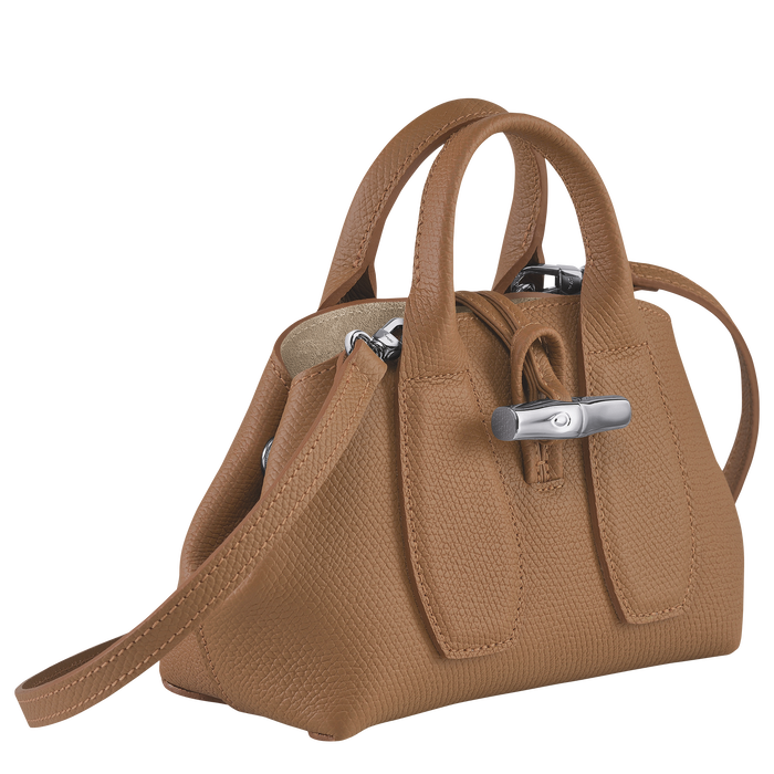 Roseau Top handle bag XS, Natural