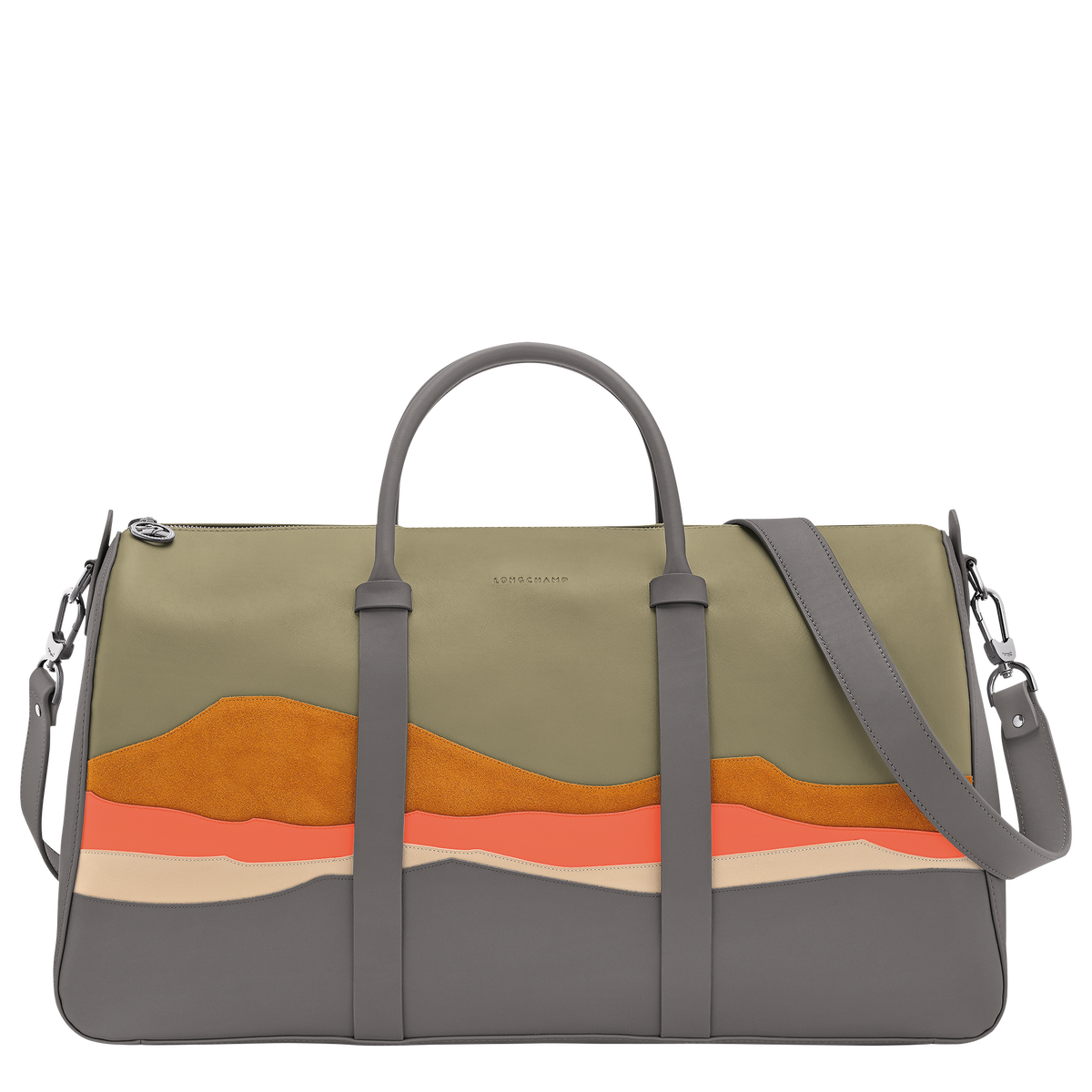 Женские сумки Caroline Hélain x Longchamp XL Travel, цвет: Минеральный
