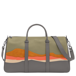 Caroline H&eacute;lain x Longchamp XL Travel bag , Mineral - Leather
