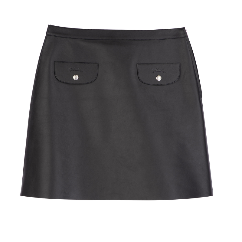 Gonna , Pelle - Nero  - View 1 of  5