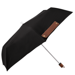 Longchamp X D'heygere Paraplu, Zwart