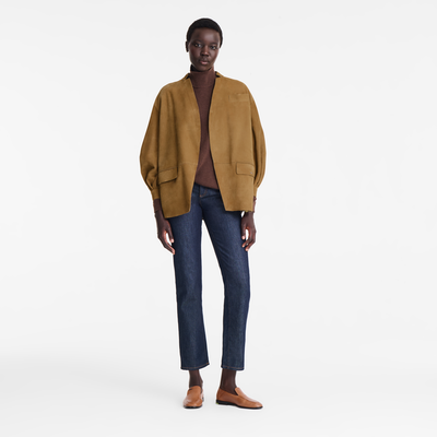 Veste , Cuir - D&eacute;sert