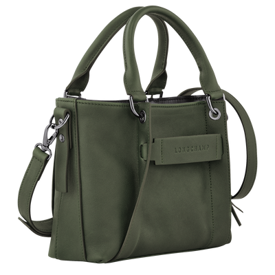 Longchamp 3D Handtasche S, Khaki