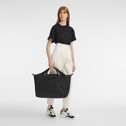 Le Pliage Xtra Bolsa de viaje S , Cuero - Negro