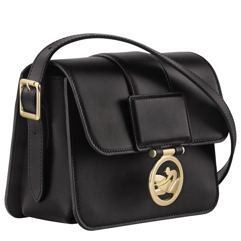 Box-Trot S Crossbody bag , Black - Leather  - View 3 of  5