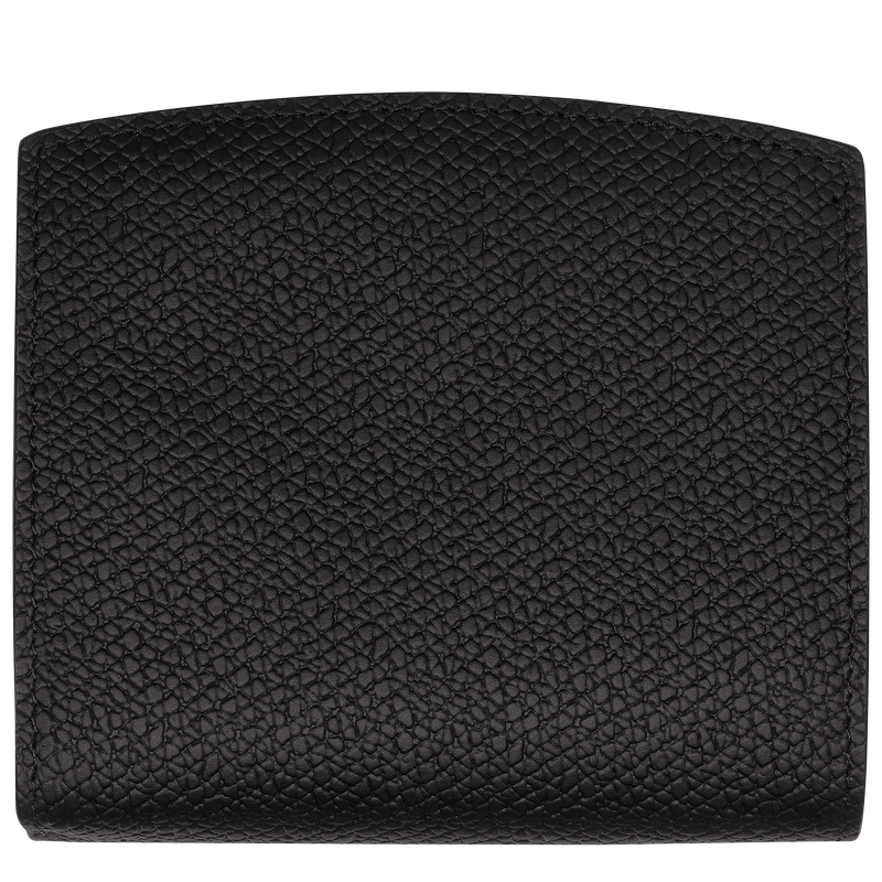 Le Roseau Wallet , Black - Leather  - View 2 of  4
