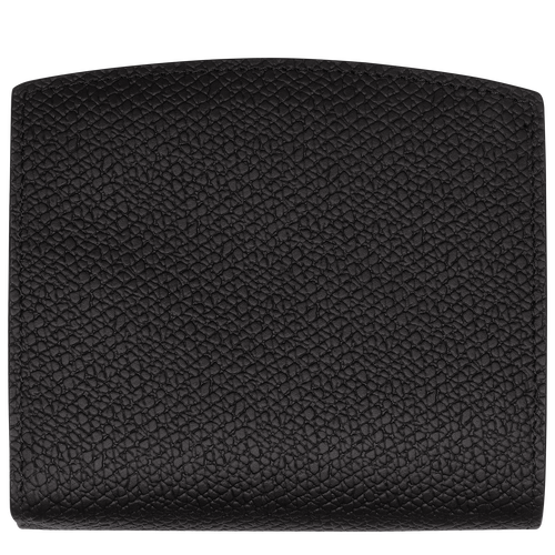 로조 컴팩트 지갑 , 블랙 - 가죽 - 2 이미지 보기 4