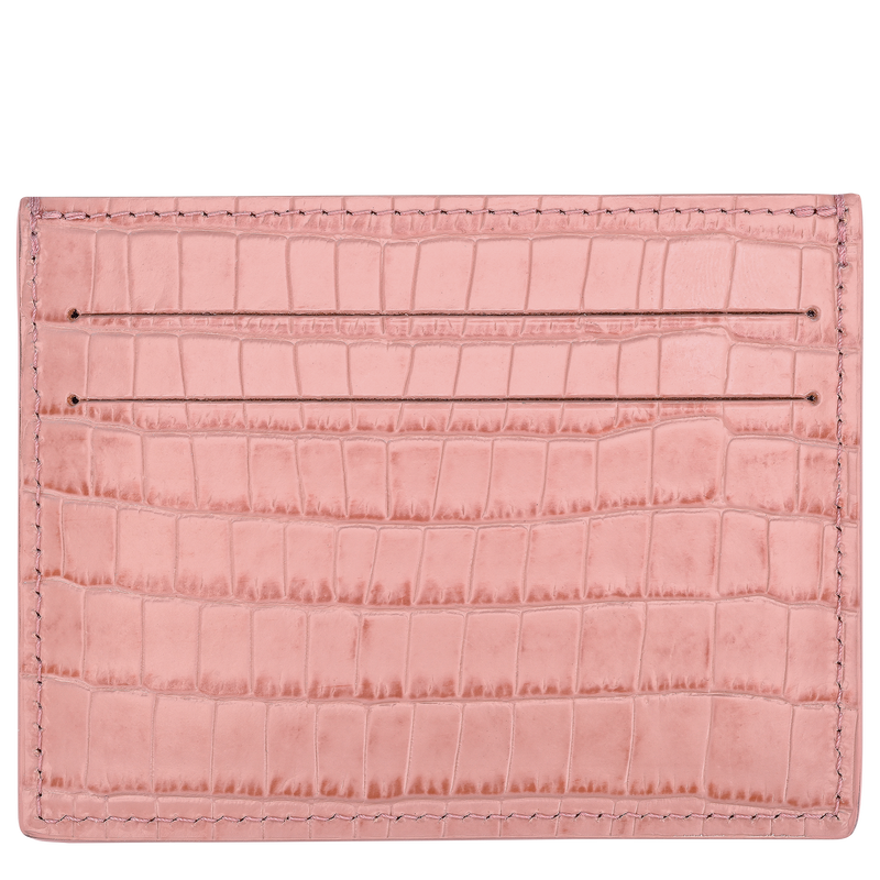 Longchamp Pocket Card holder , Pink Tea - Leather  - View 2 of  2