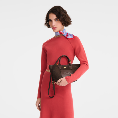 Le Pliage Collection Basket bag XS, Mocha