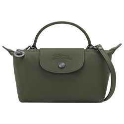 Le Pliage Xtra XS Pouch , Fir - Leather